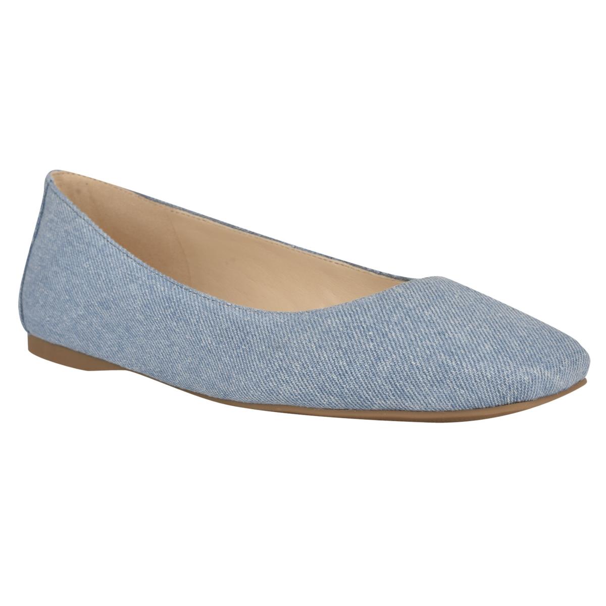 Ballerinas Nine West Alena Square-Puntera Mujer Azules | 2857WTXQS