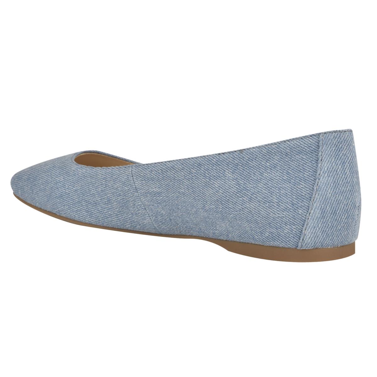 Ballerinas Nine West Alena Square-Puntera Mujer Azules | 2857WTXQS