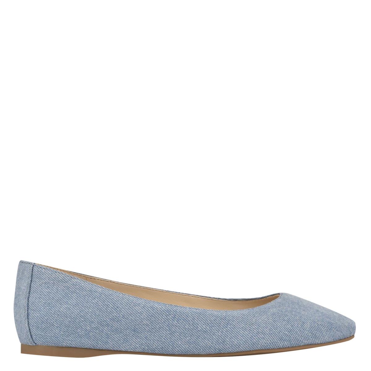 Ballerinas Nine West Alena Square-Puntera Mujer Azules | 2857WTXQS