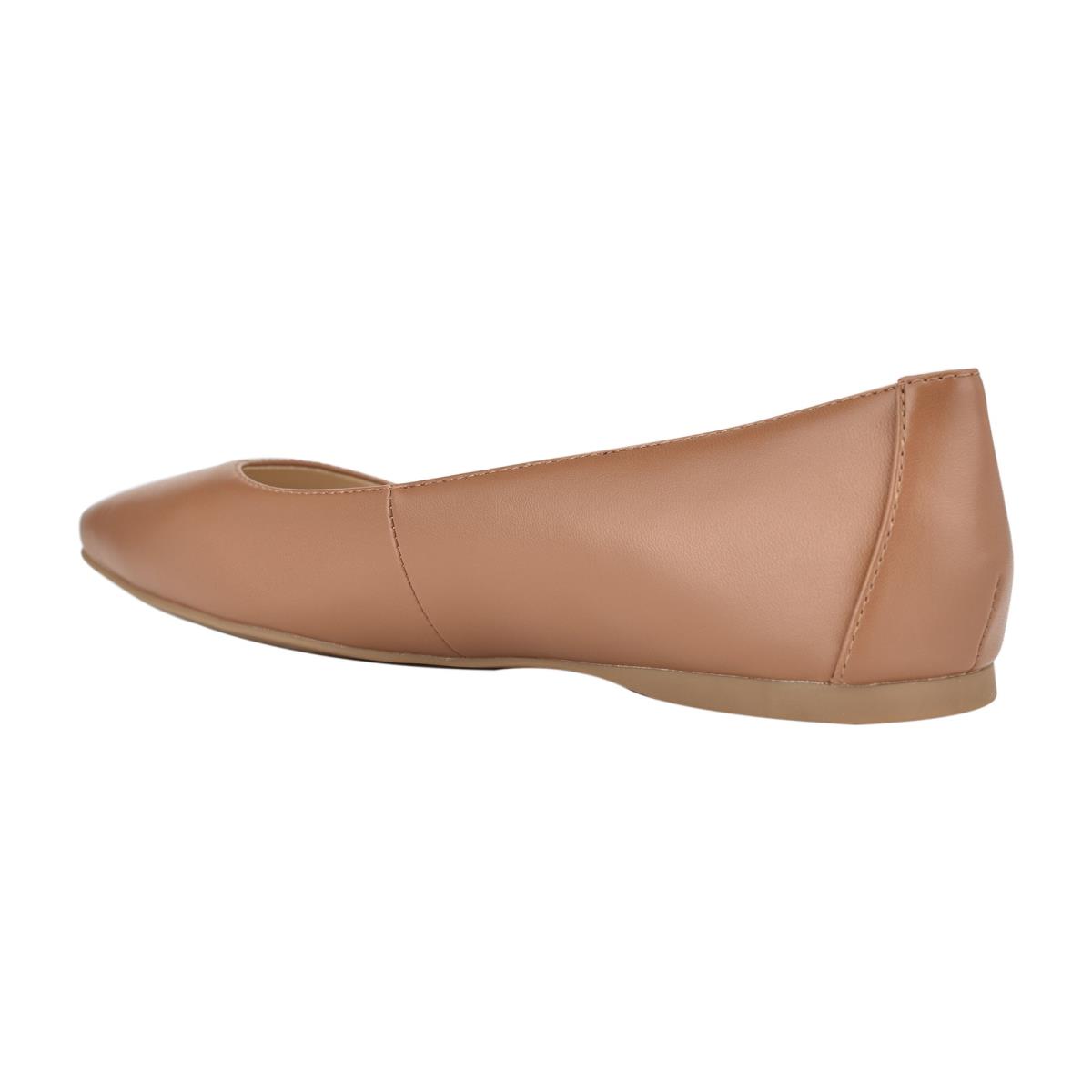 Ballerinas Nine West Alena Square-Puntera Mujer Arena | 3614IHENY