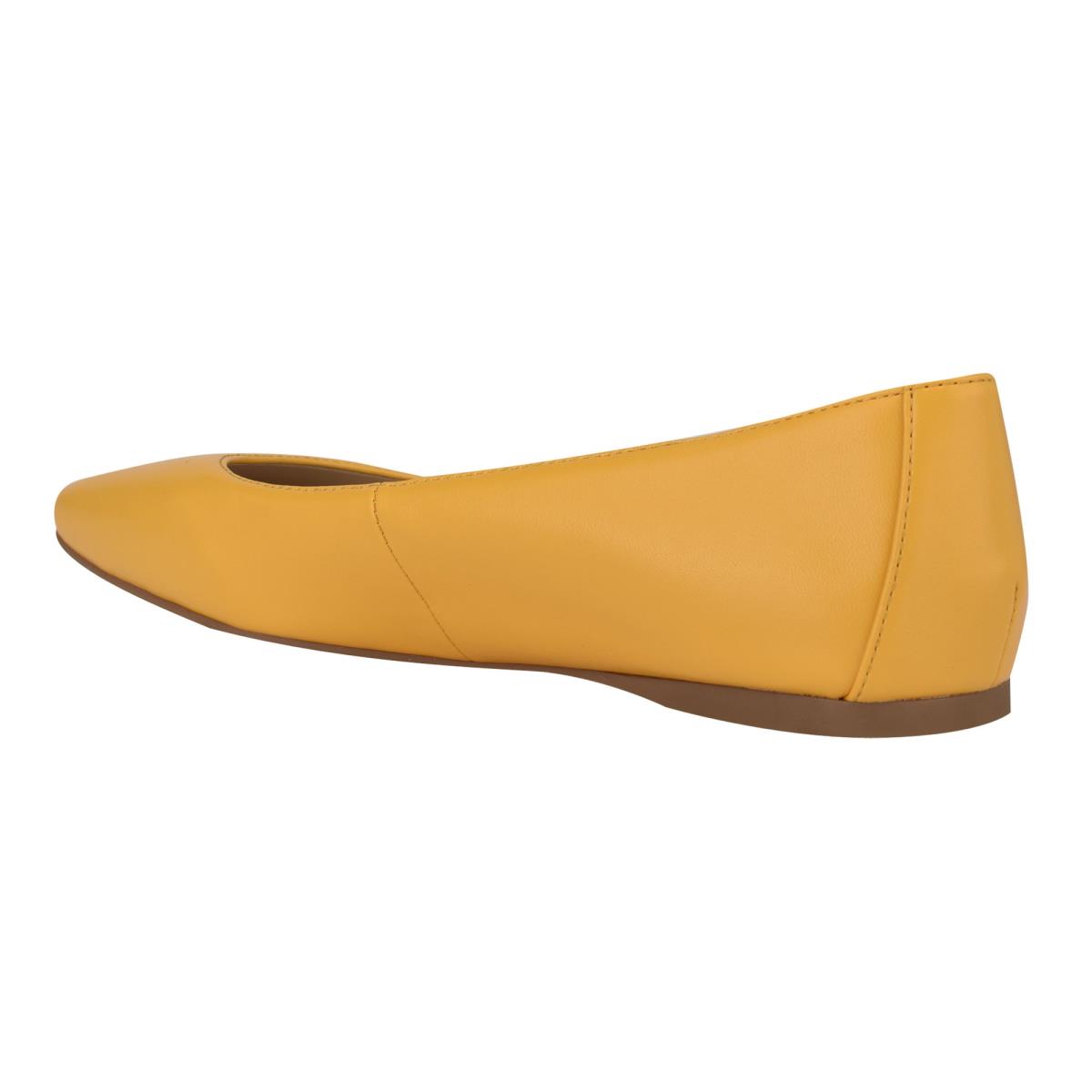 Ballerinas Nine West Alena Square-Puntera Mujer Amarillo | 7036UCXVL