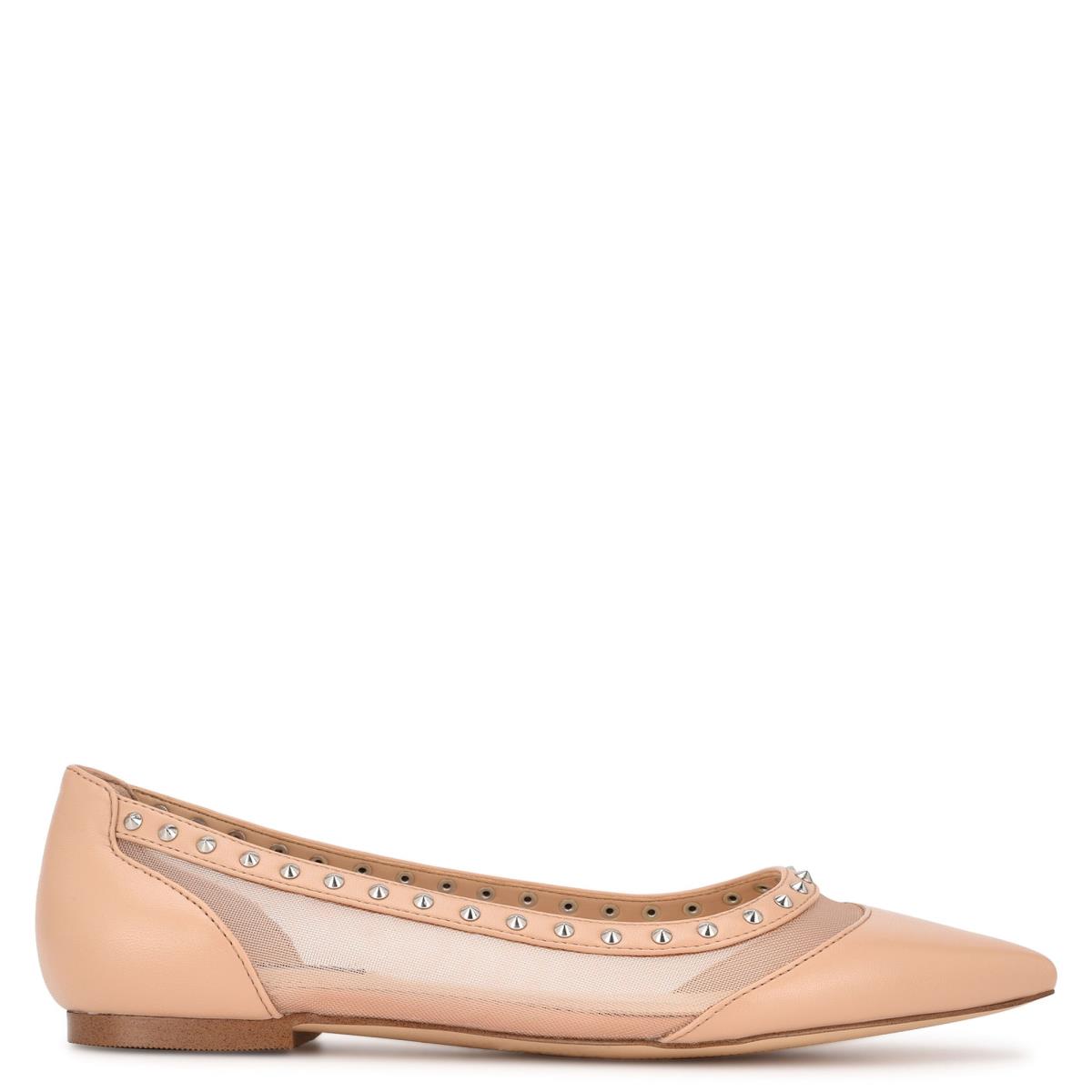 Ballerinas Nine West Bizzie Pointy Puntera Mujer Rosas | 4615DLQEF