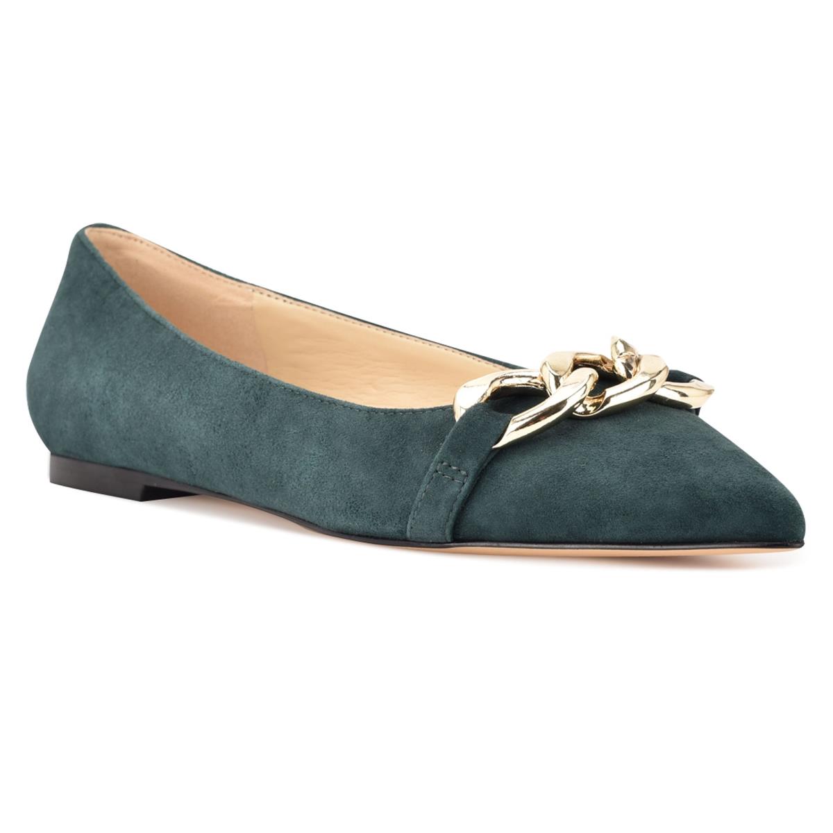 Ballerinas Nine West Brinks Pointy Puntera Mujer Azules | 3068OJEHK