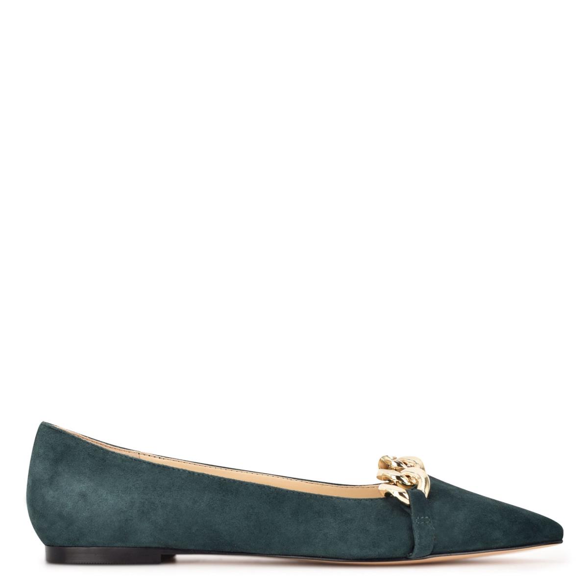 Ballerinas Nine West Brinks Pointy Puntera Mujer Azules | 3068OJEHK