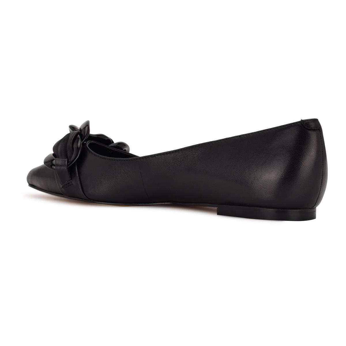 Ballerinas Nine West Buyme Pointy Puntera Mujer Negras | 1506CNSPV