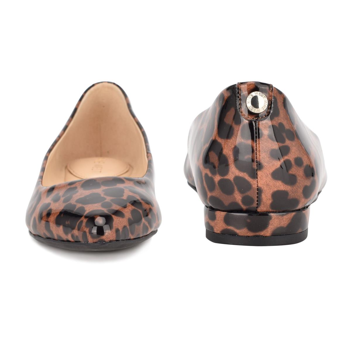 Ballerinas Nine West Ferdi 9x9 Pointy Puntera Mujer Serpent | 6793HPMSQ