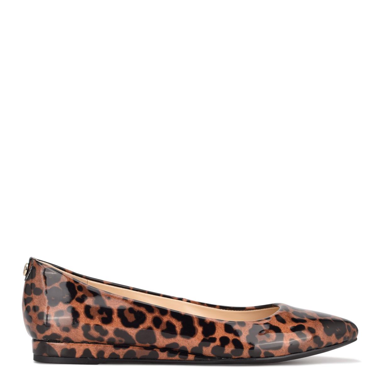 Ballerinas Nine West Ferdi 9x9 Pointy Puntera Mujer Serpent | 6793HPMSQ