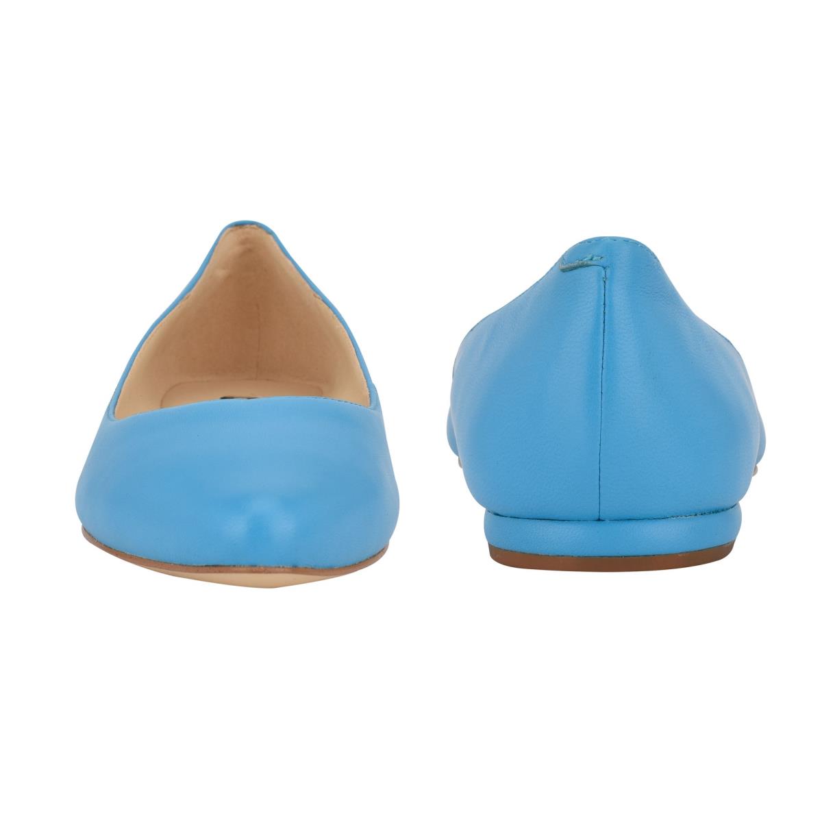 Ballerinas Nine West Speakup Almond Puntera Mujer Azules | 1367CLNKH