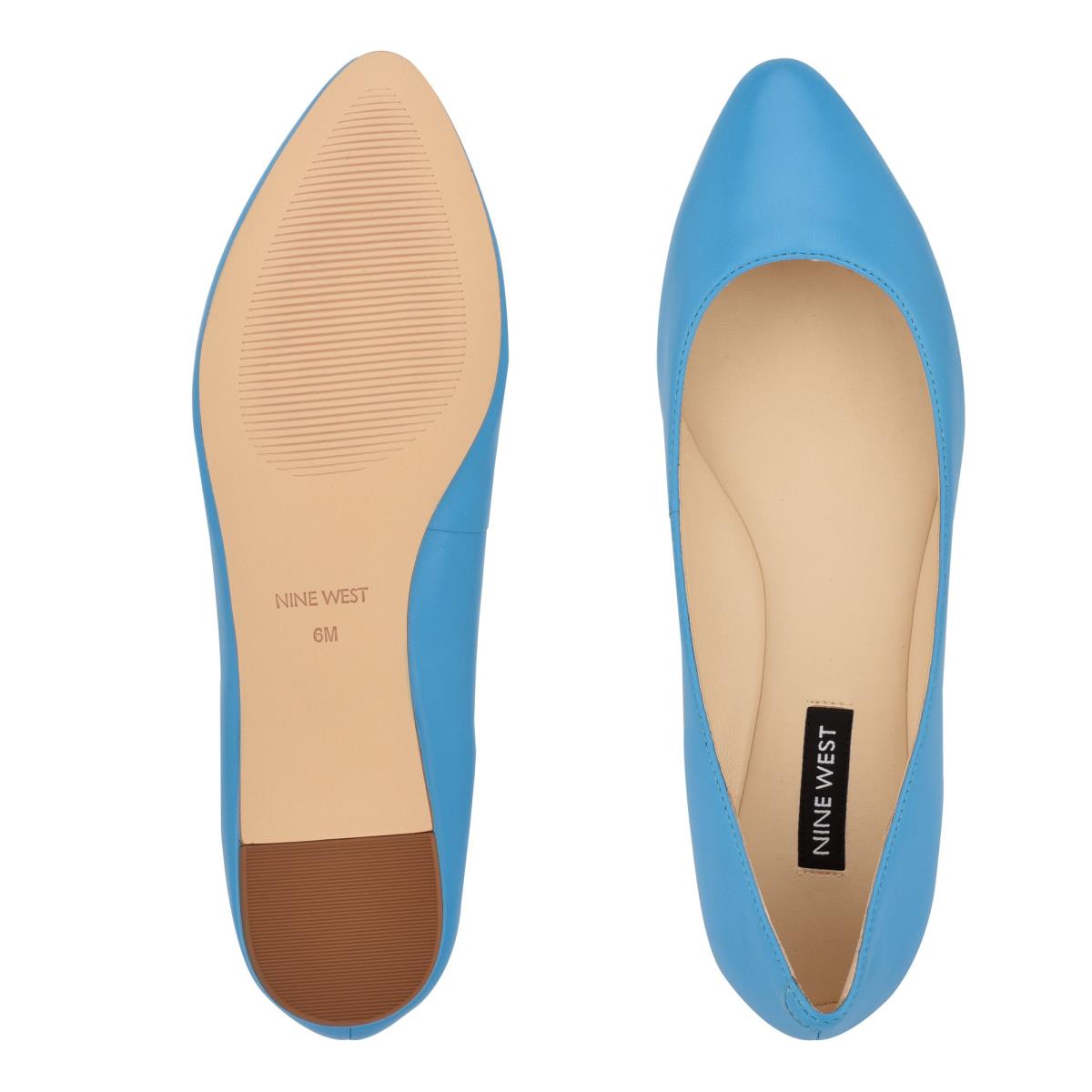 Ballerinas Nine West Speakup Almond Puntera Mujer Azules | 1367CLNKH