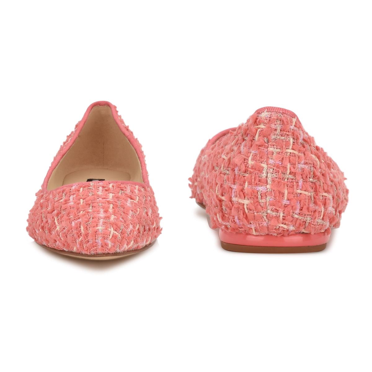 Ballerinas Nine West Speakup Almond Puntera Mujer Coral | 1957GBTIF