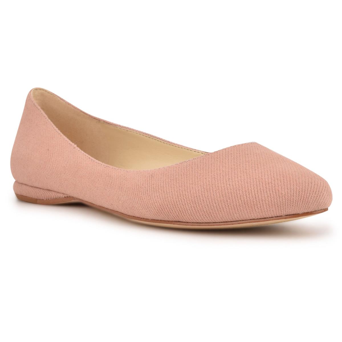 Ballerinas Nine West Speakup Almond Puntera Mujer Rosas | 3214CWRJA