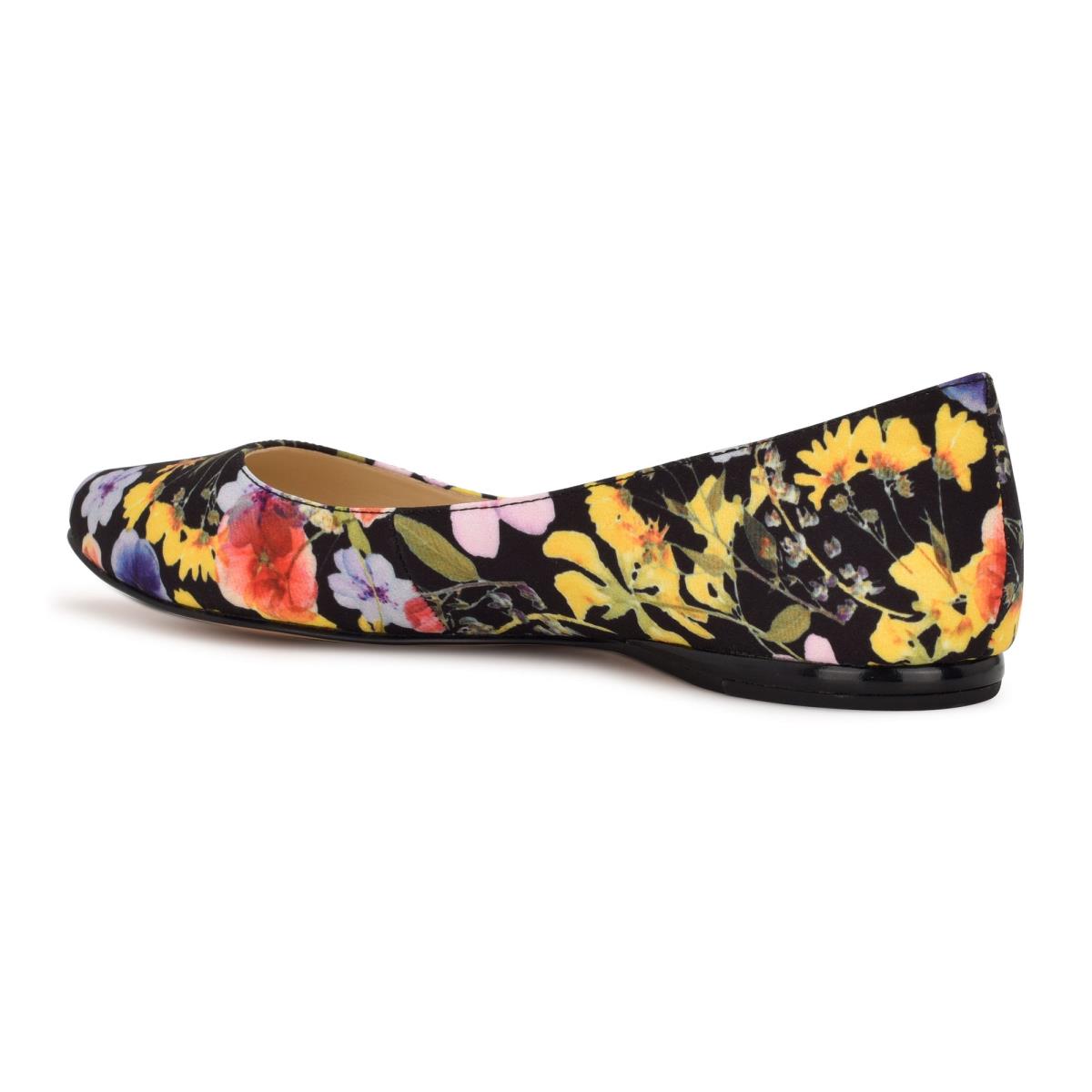 Ballerinas Nine West Speakup Almond Puntera Mujer Negras | 5690LKMYX