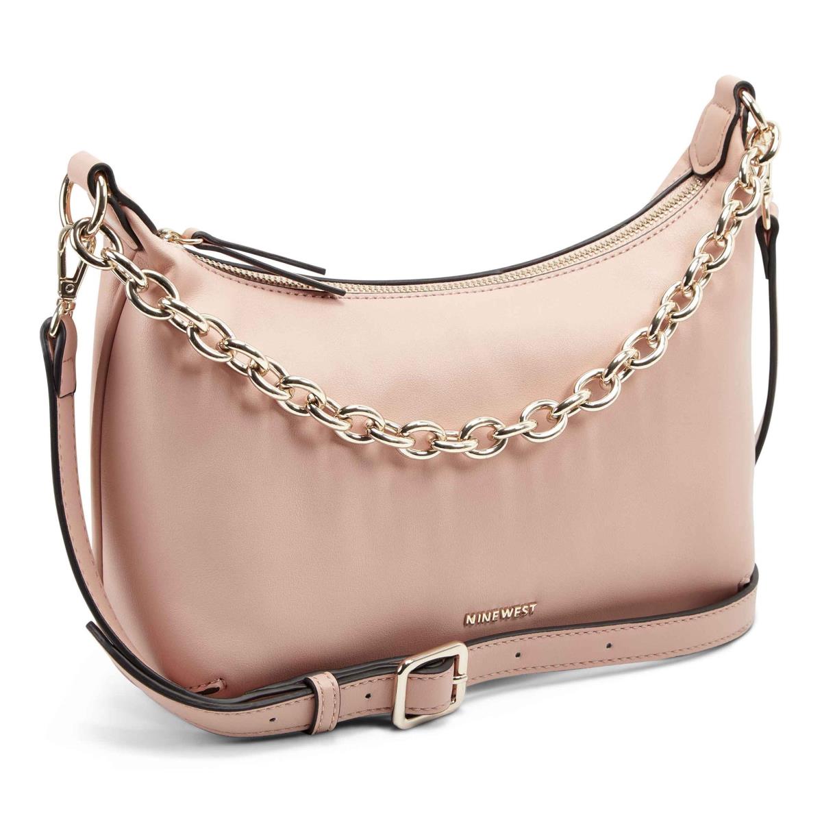 Bolsa De Hombro Nine West Ronnie Top Zip Shoulder Bag Mujer Rosas | 8710QNAIU