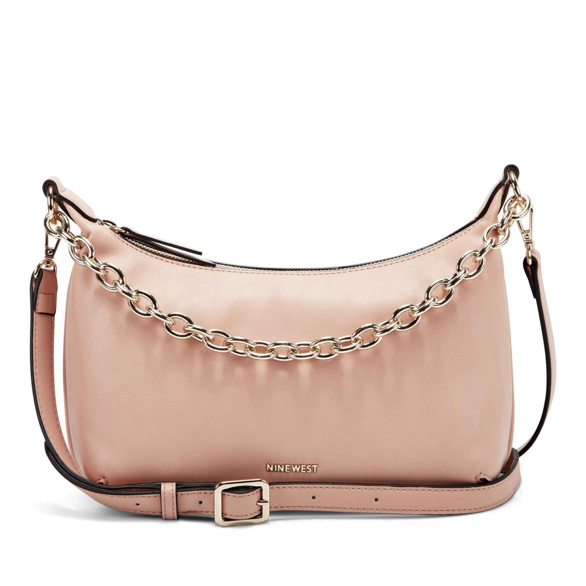 Bolsa De Hombro Nine West Ronnie Top Zip Shoulder Bag Mujer Rosas | 8710QNAIU