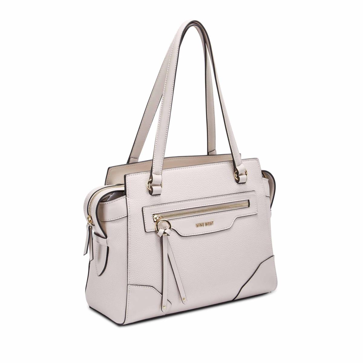 Bolso Satchel Nine West Brooklyn Jet Set Shldr Mujer Beige | 6315FLRDC