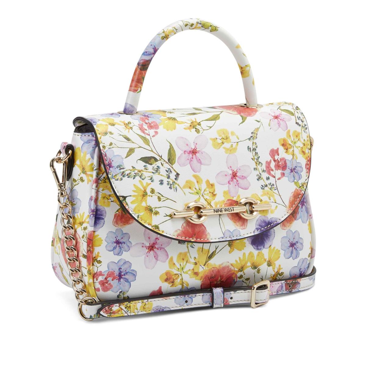 Bolsos Cruzados Nine West Addy Mini Top Handle Flap Mujer Flores | 1987JOFME