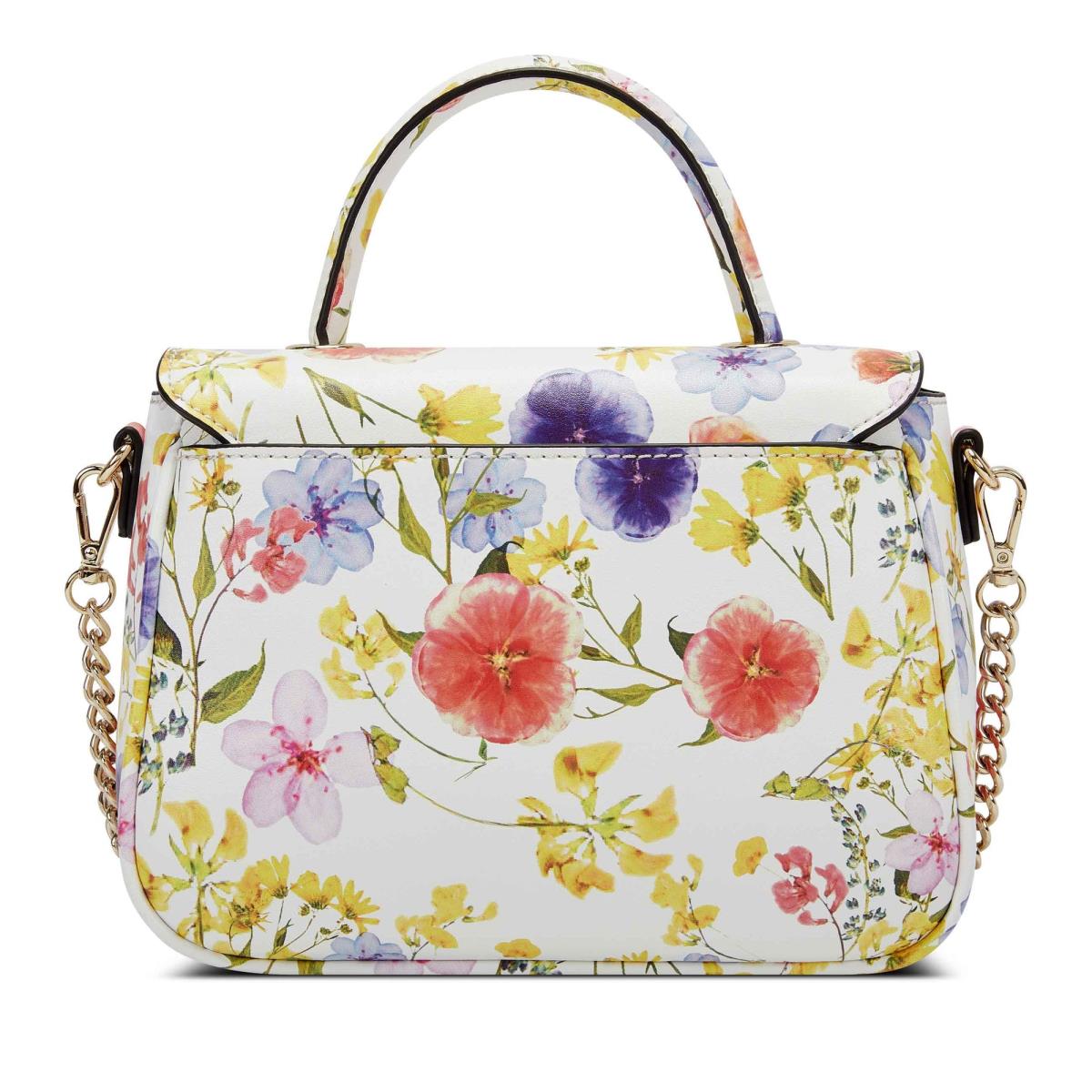 Bolsos Cruzados Nine West Addy Mini Top Handle Flap Mujer Flores | 1987JOFME