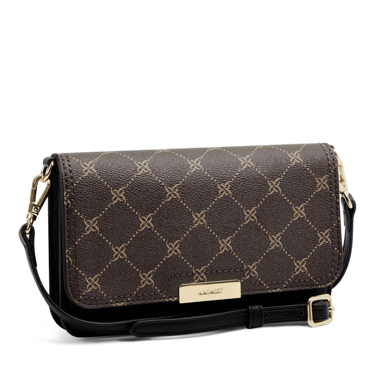 Bolsos Cruzados Nine West Lawson Wallet On A String Mujer Marrones Negras | 0573NYPCA