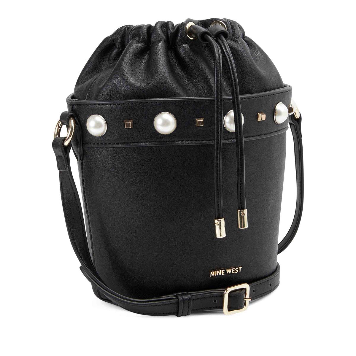 Bolsos Cruzados Nine West Laylin Drawstring Bucket Mujer Negras | 5631UKBYM