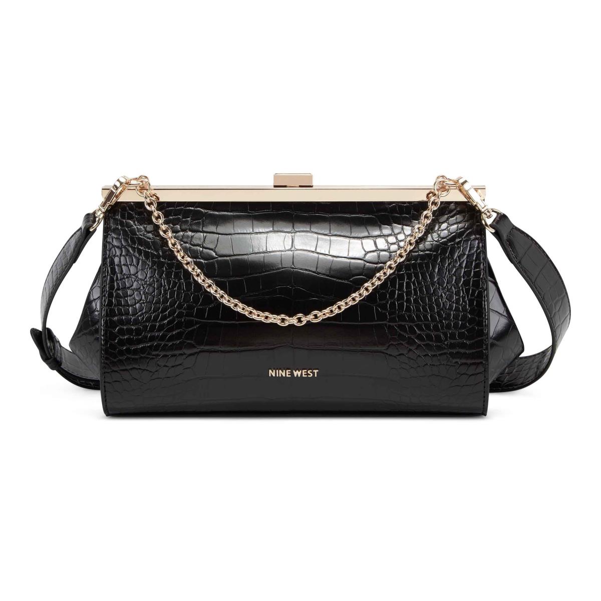 Bolsos Cruzados Nine West Mallorie Fram Mujer Negras | 7825ACRHL