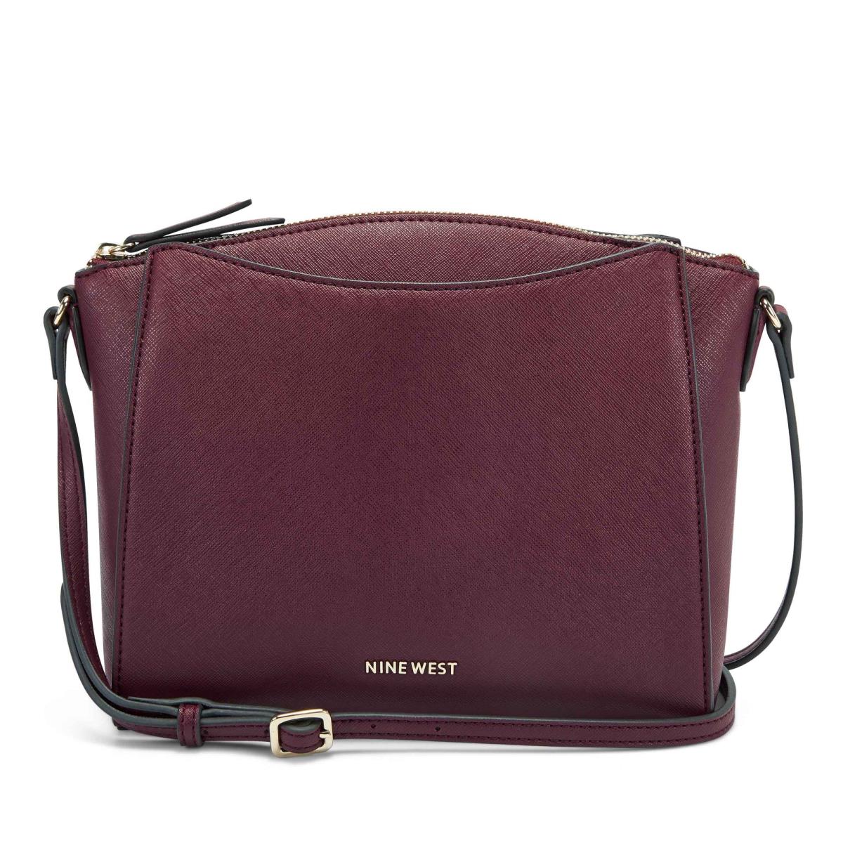 Bolsos Cruzados Nine West Paisley Mujer Burdeos | 2318TWQXJ