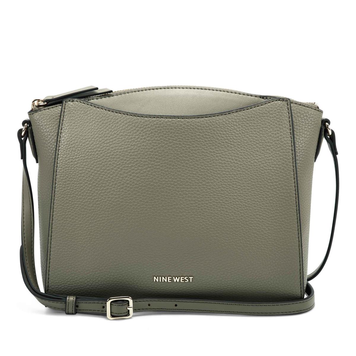 Bolsos Cruzados Nine West Paisley Mujer Verde Oliva | 7651JVMDO