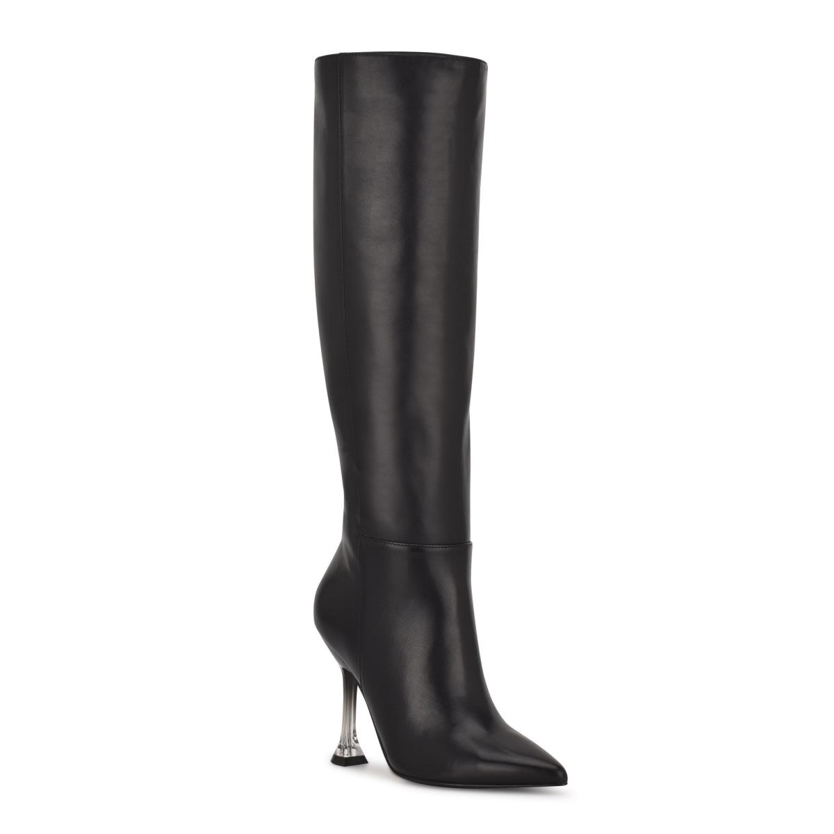 Botas De Vestir Nine West Talya Mujer Negras | 0491XPNTR