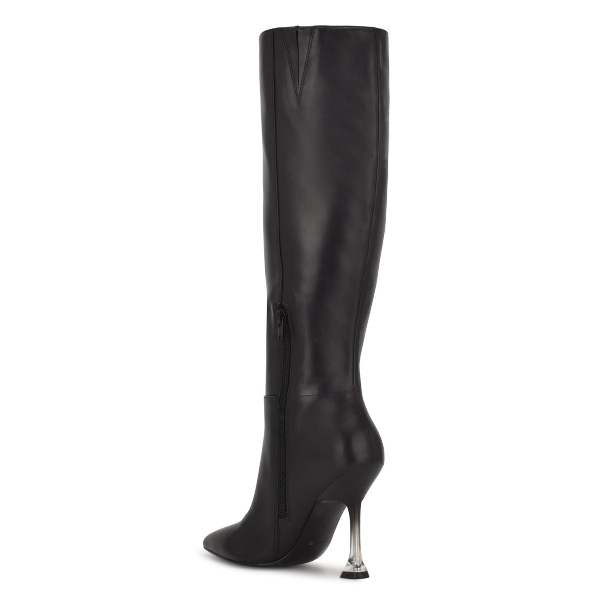 Botas De Vestir Nine West Talya Mujer Negras | 0491XPNTR