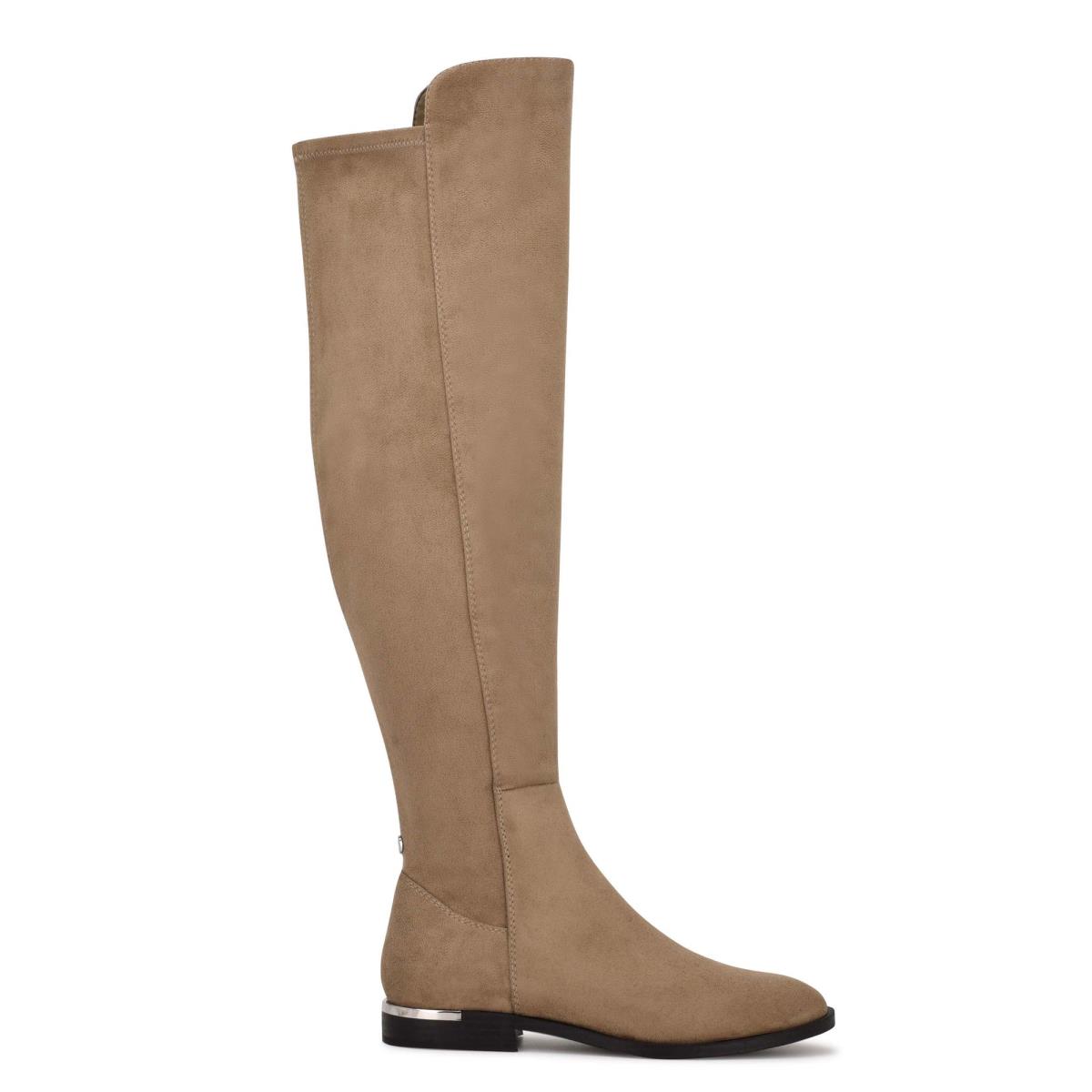 Botas Nine West Allair Anchos Calf Over the Knee Mujer Marrones | 5231WEUYK