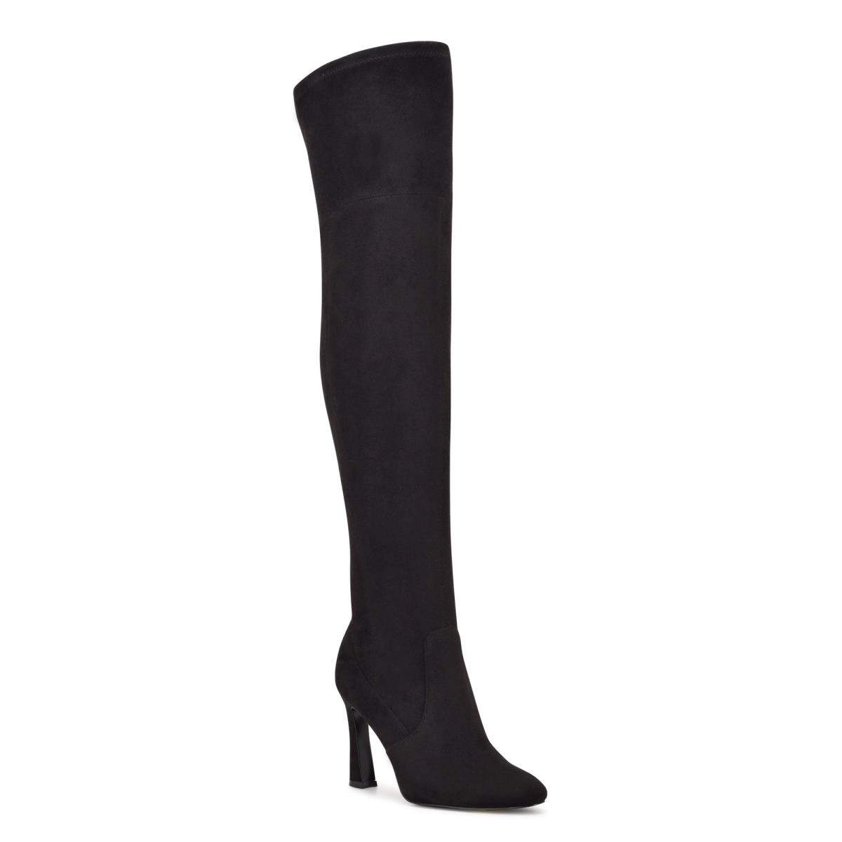 Botas Nine West Sizzle Over The Knee Heel Mujer Negras | 4281ZBOTA