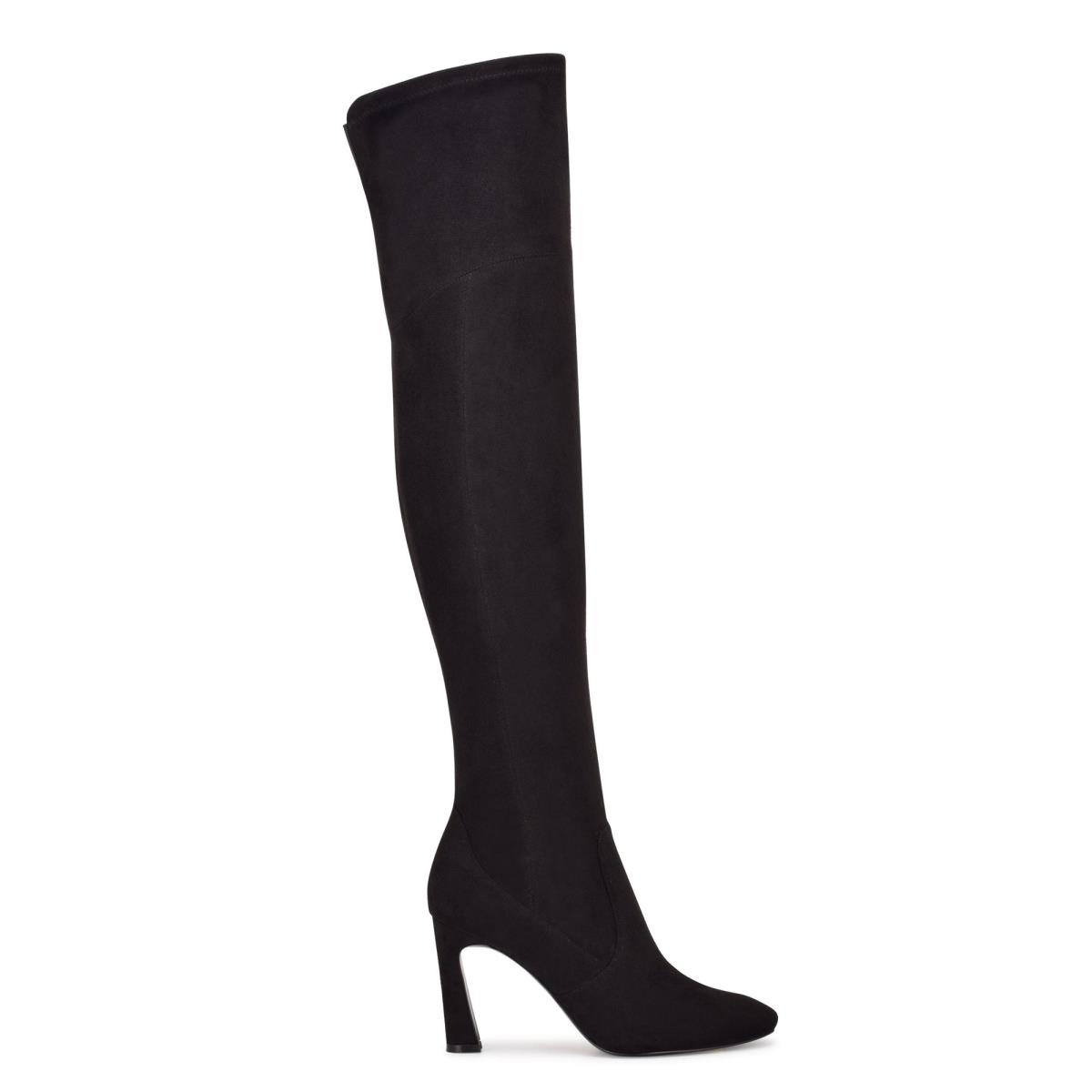 Botas Nine West Sizzle Over The Knee Heel Mujer Negras | 4281ZBOTA