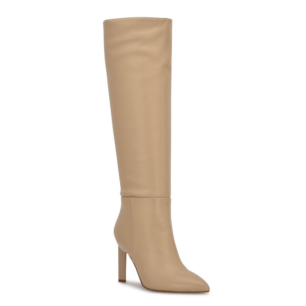 Botas de Tacon Nine West Eardy Mujer Marrones | 5413KPZFE