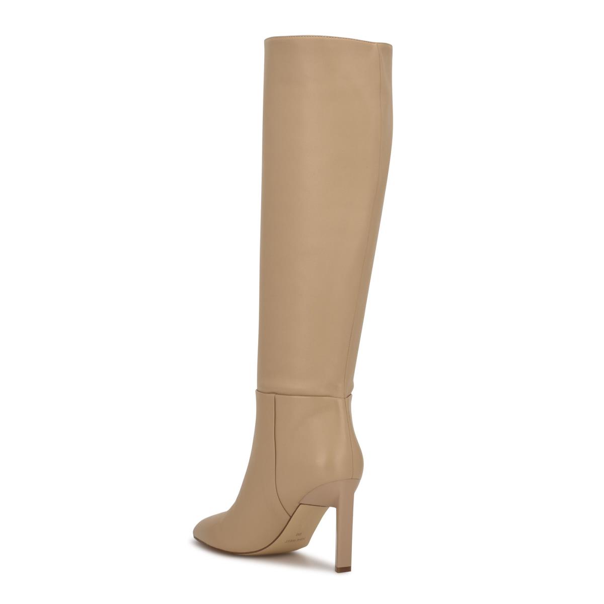 Botas de Tacon Nine West Eardy Mujer Marrones | 5413KPZFE