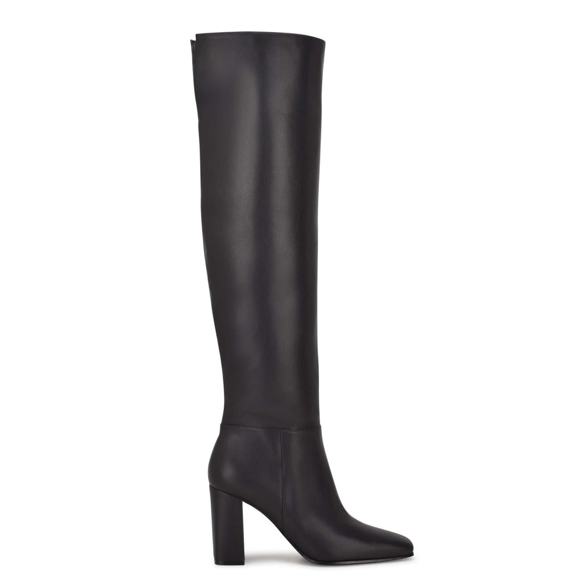 Botas de Tacon Nine West Kalida Mujer Negras | 5671VWTZI