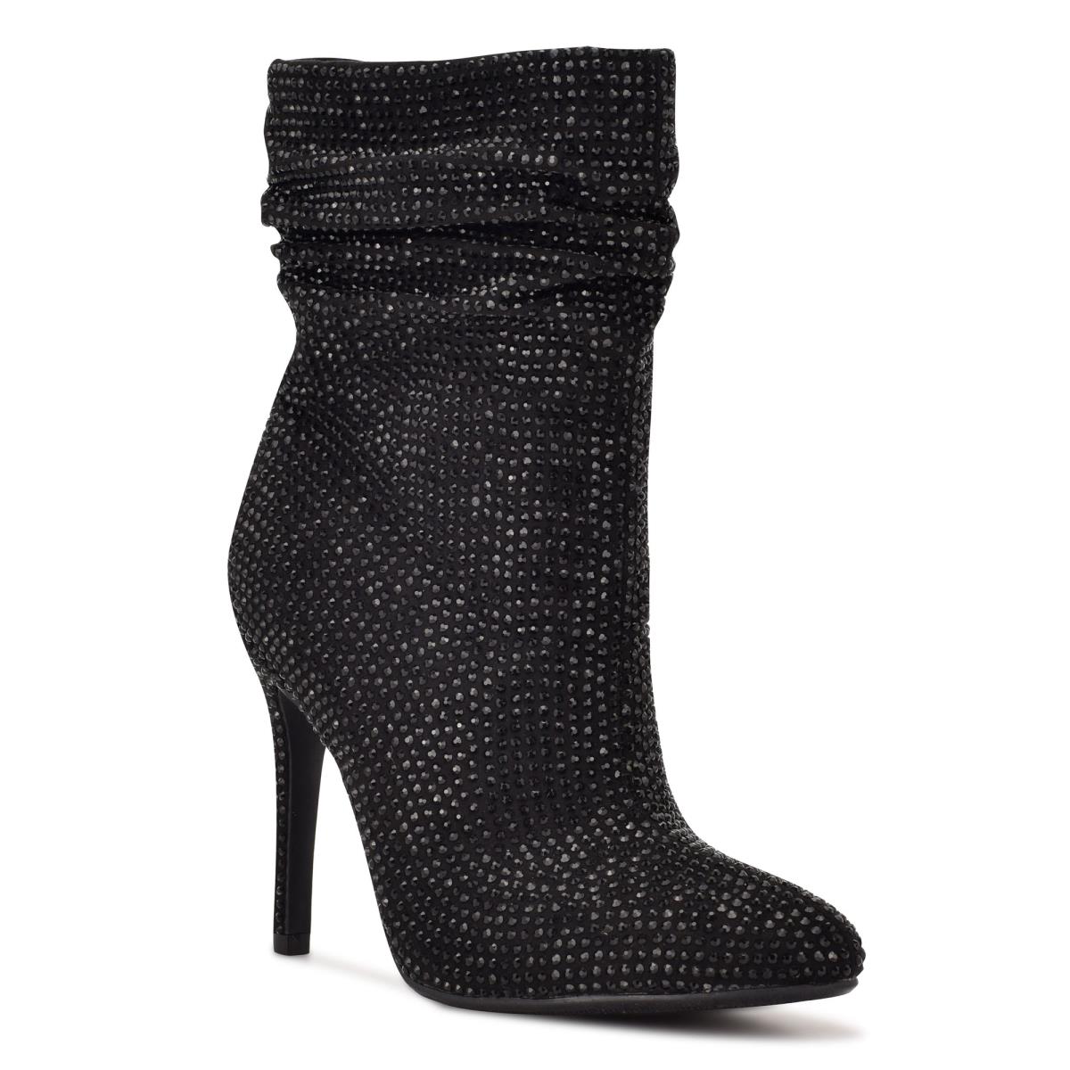 Botines Nine West Dazzle Vestido Mujer Negras | 4972YRWTS