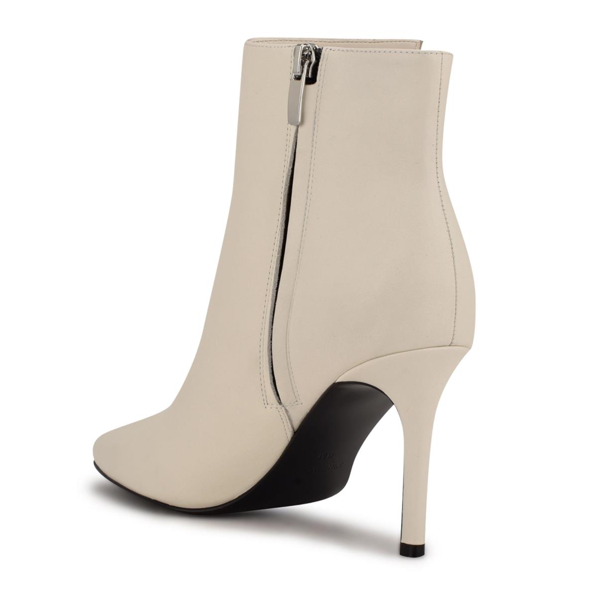 Botines Nine West Fast Vestido Mujer Creme | 1397HBWTD