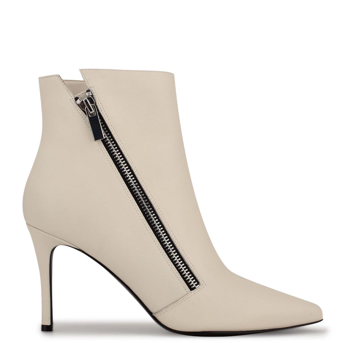 Botines Nine West Fast Vestido Mujer Creme | 1397HBWTD