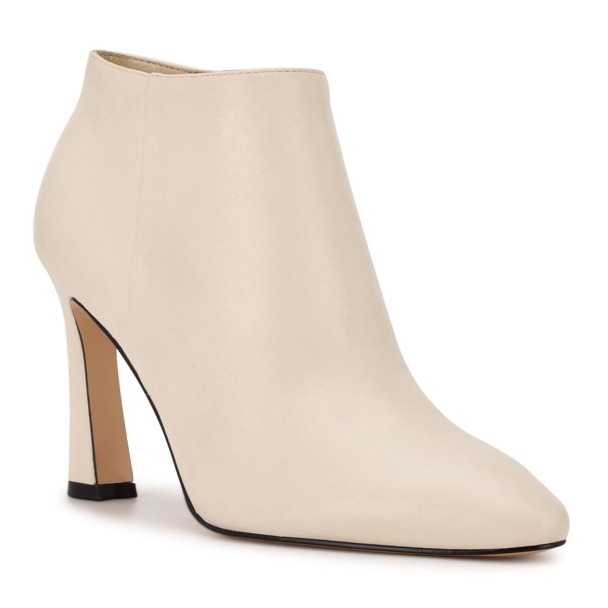 Botines Nine West Raze Vestido Mujer Creme | 7650ZTHOG