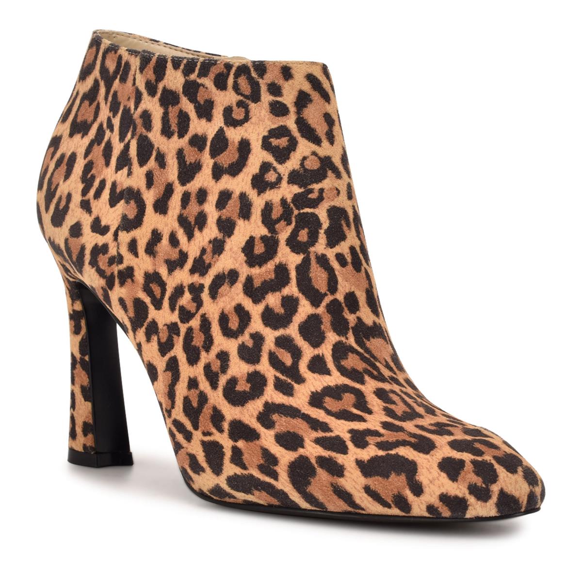 Botines Nine West Raze Vestido Mujer Leopardo | 4061FTNOM