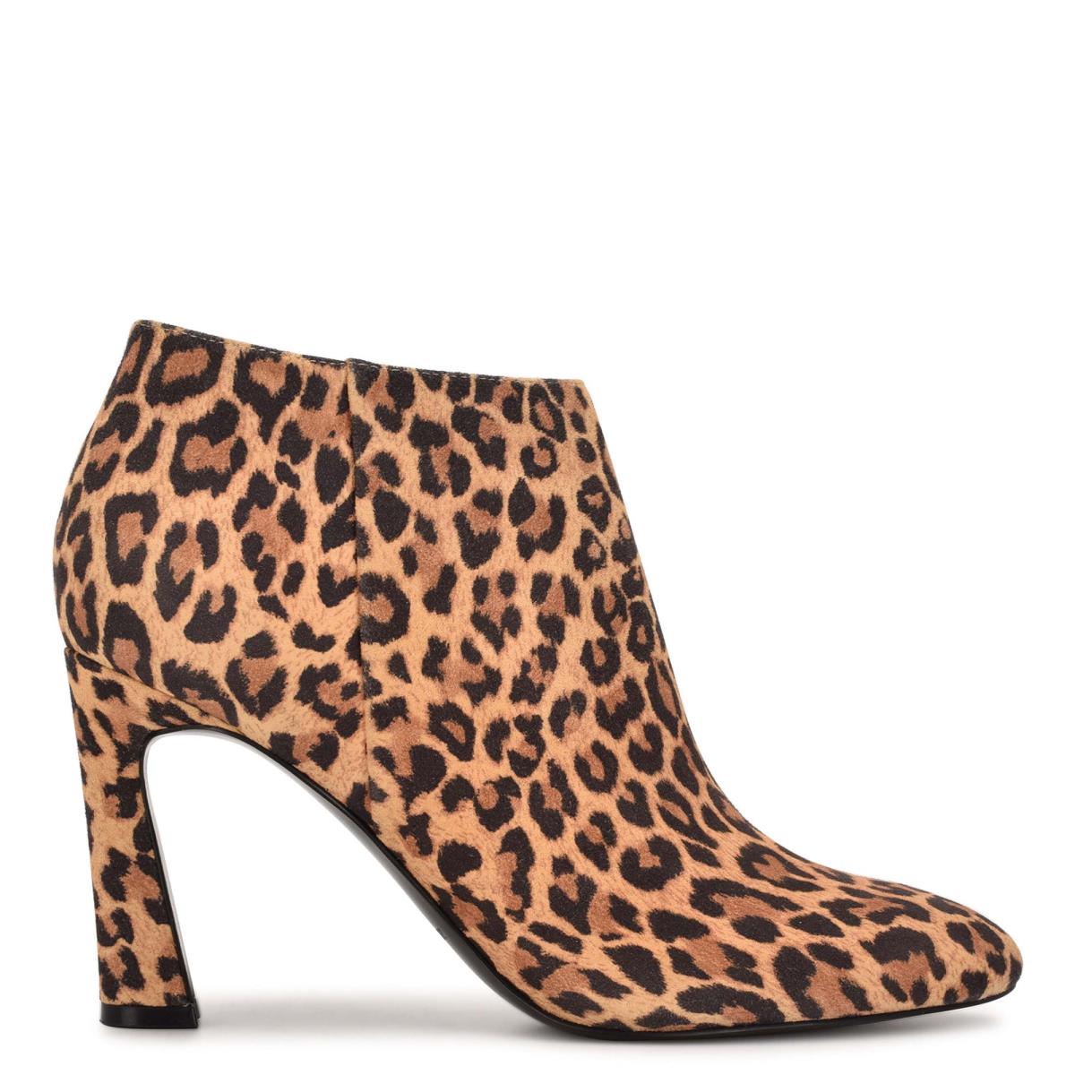 Botines Nine West Raze Vestido Mujer Leopardo | 4061FTNOM