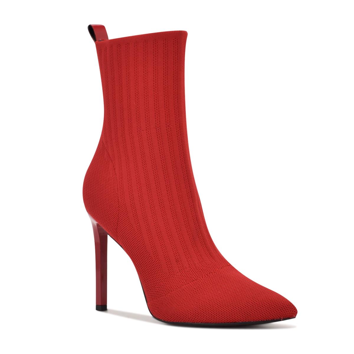 Botines Nine West Teoy Vestido Mujer Rojas | 1273EHWCJ