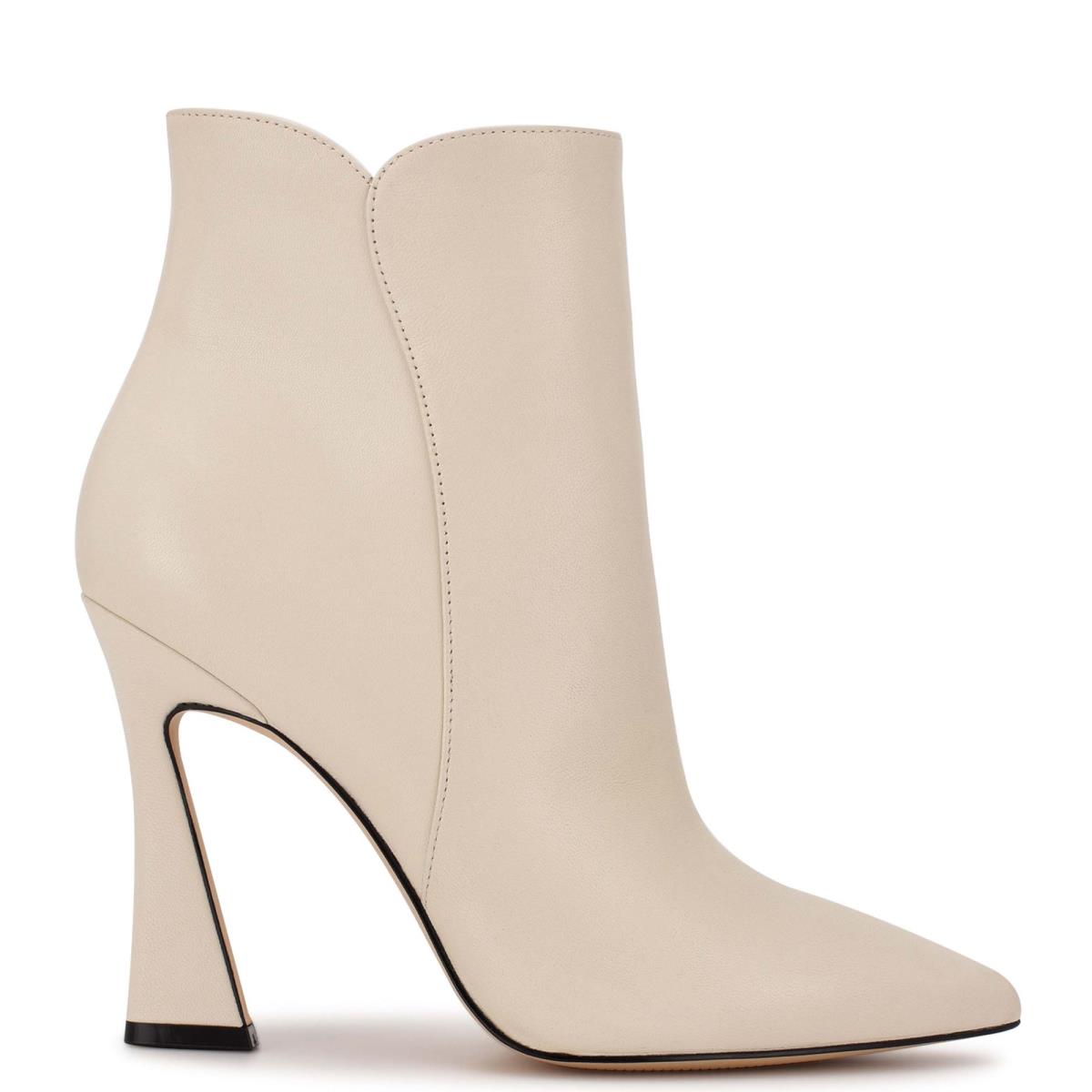 Botines Nine West Torrie Vestido Mujer Creme | 0542UOMHA