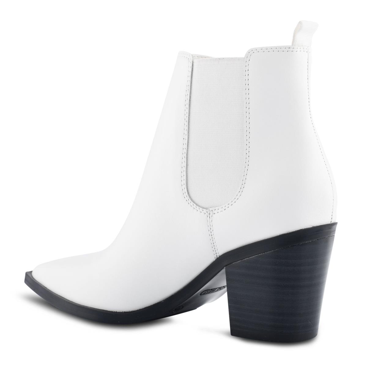 Botines Nine West Wyllis Block Heel Mujer Blancas | 7823UJXAQ