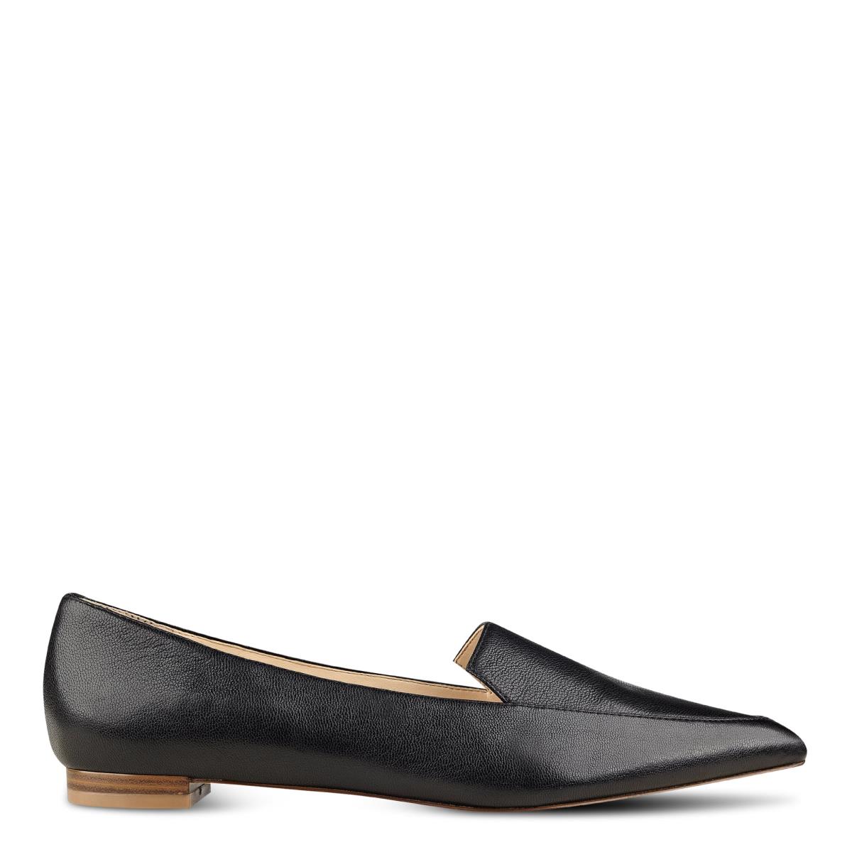 Flats Nine West Abay Smoking Mujer Negras | 6981JWCZK