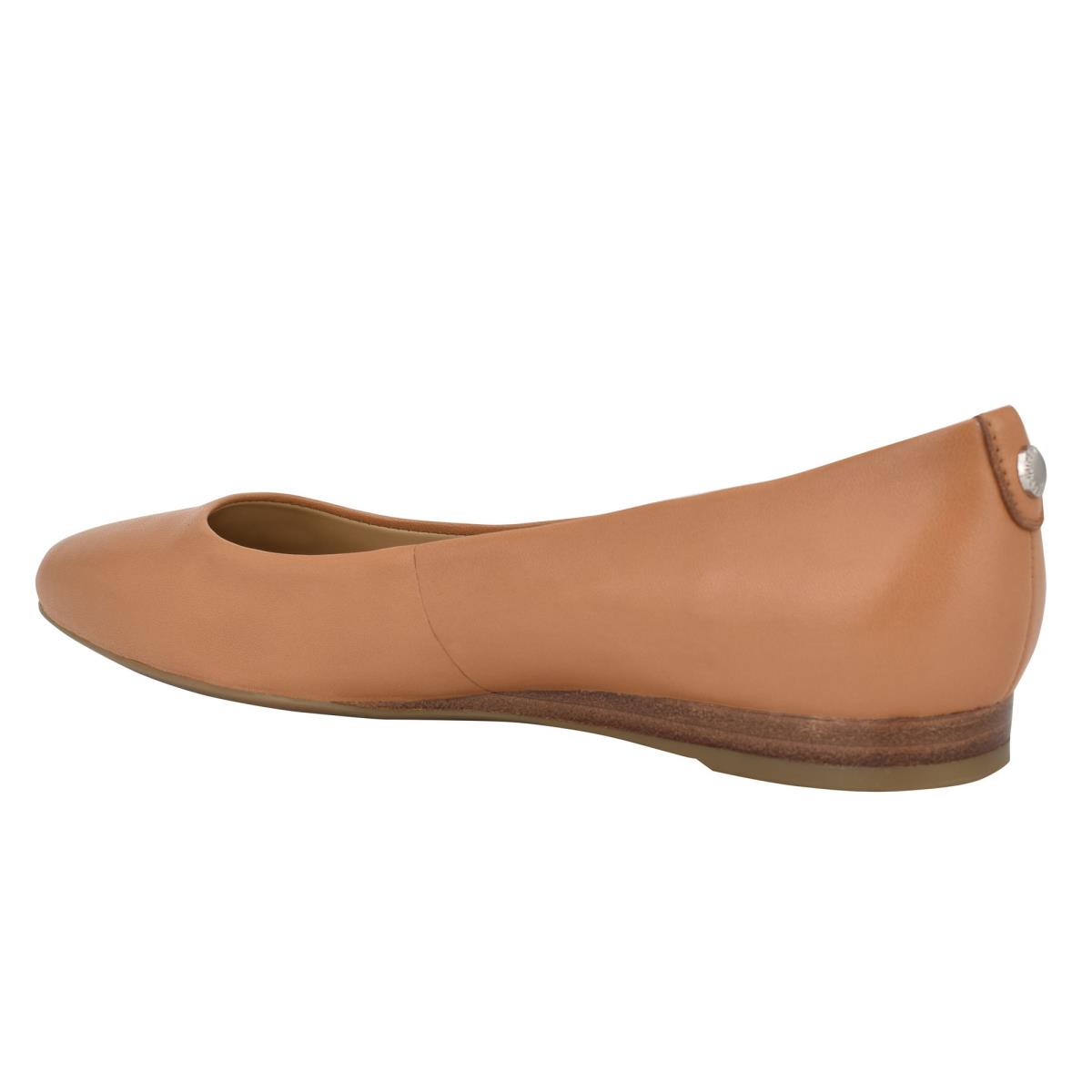 Flats Nine West Ferdi 9x9 Pointy Puntera Mujer Beige | 5048QPCKM