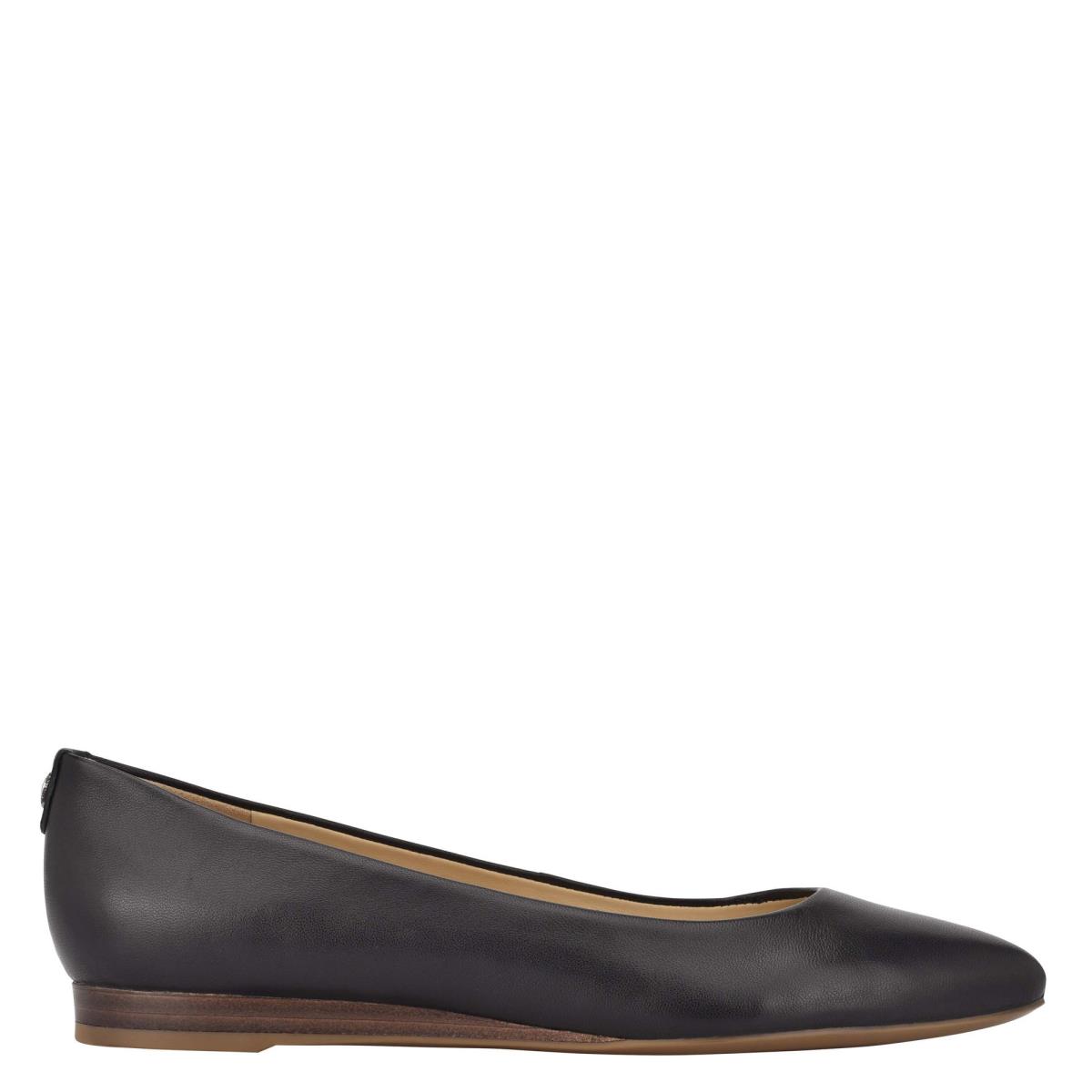 Flats Nine West Ferdi 9x9 Pointy Puntera Mujer Negras | 7602XSYUW