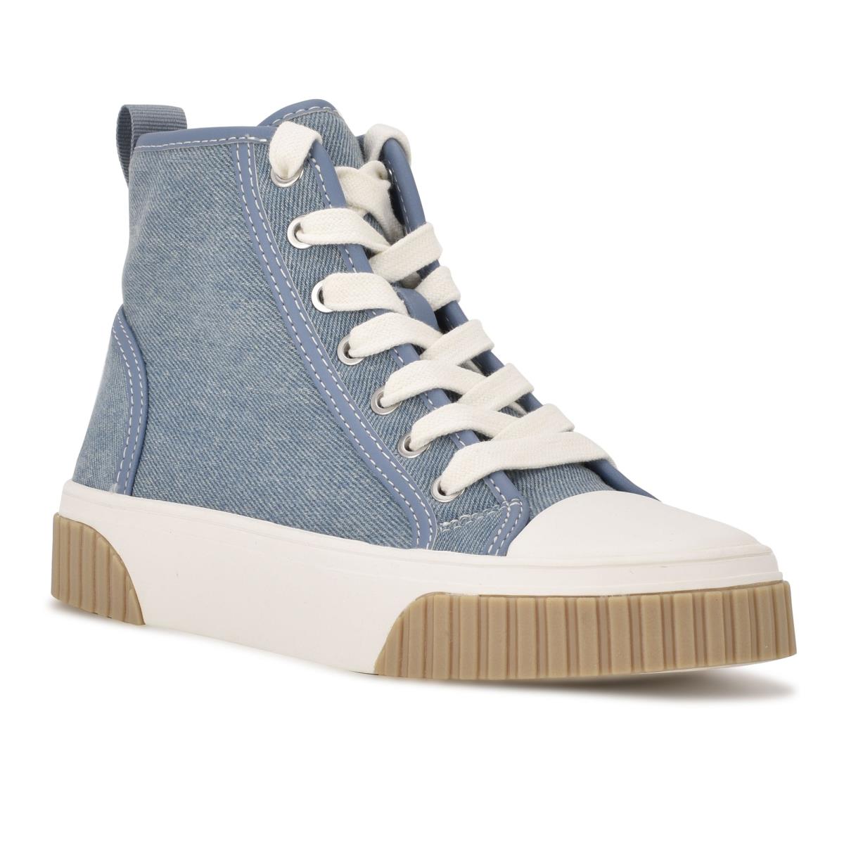 High Top Sneakers Nine West Dyiane Mujer Azules | 6395MZLCO