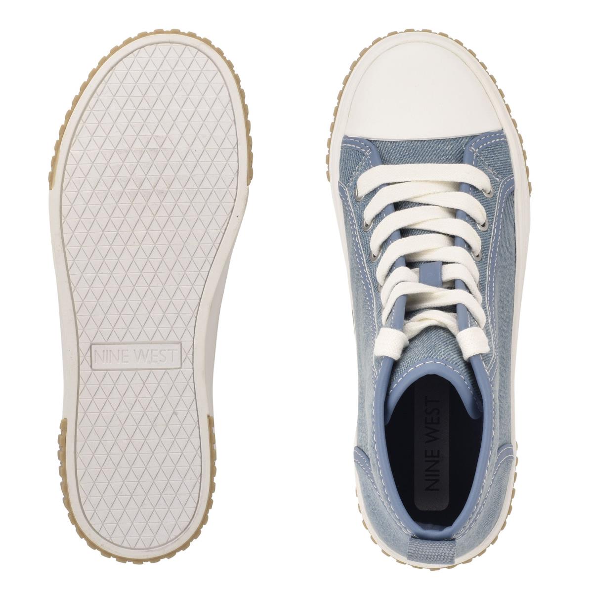 High Top Sneakers Nine West Dyiane Mujer Azules | 6395MZLCO