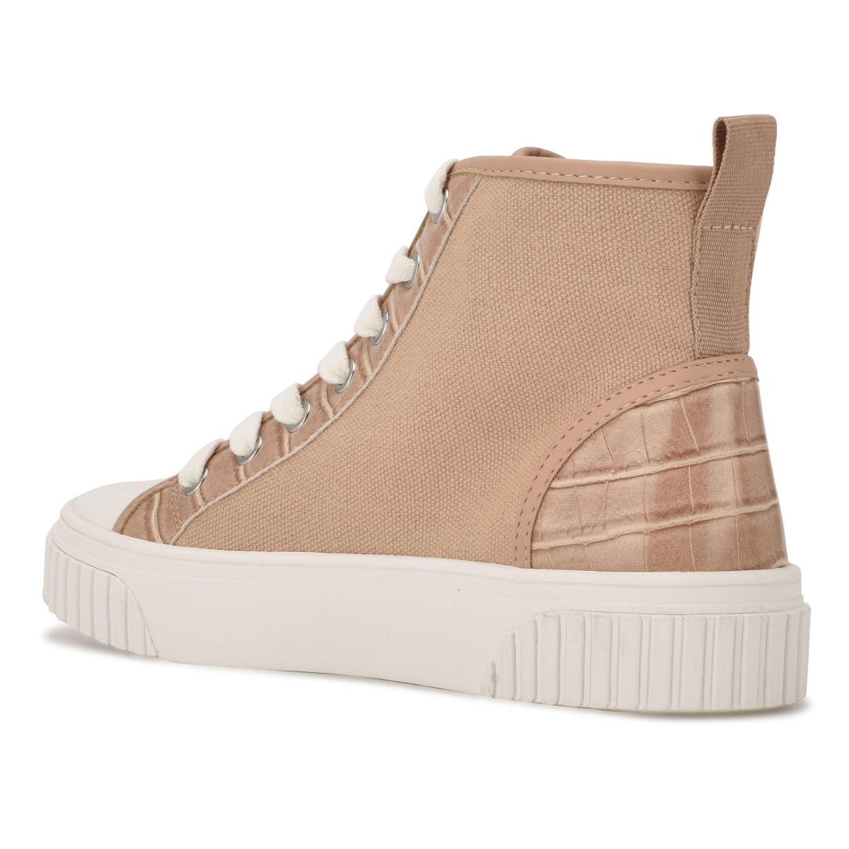 High Top Sneakers Nine West Dyiane Mujer Coral Marrones | 6734TUEPS