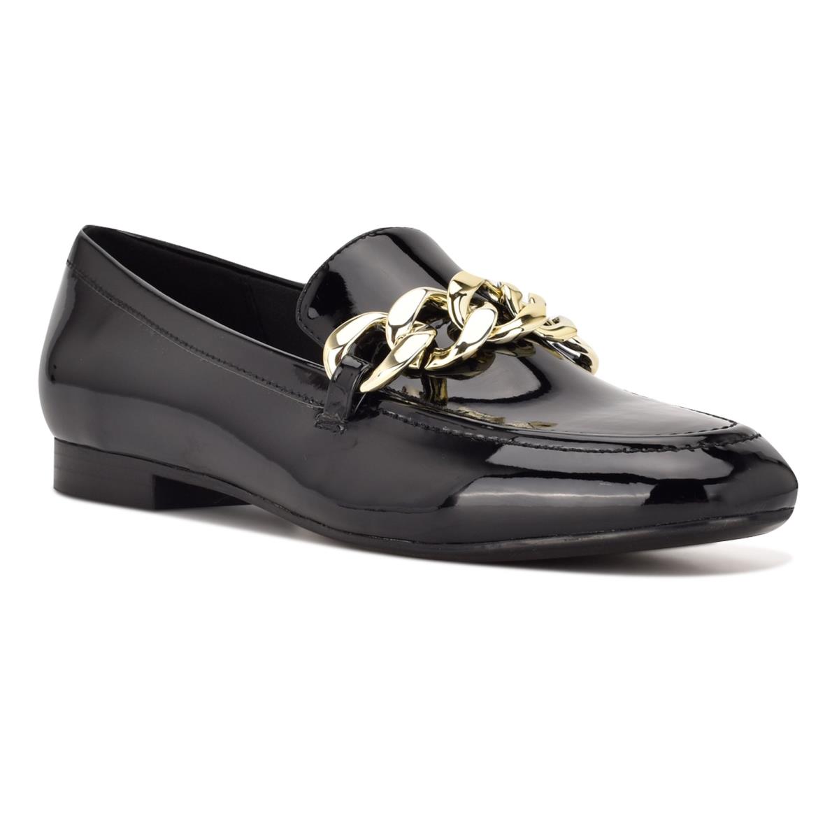 Loafers Nine West Chain Slip-On Mujer Negras | 0384GMFLX